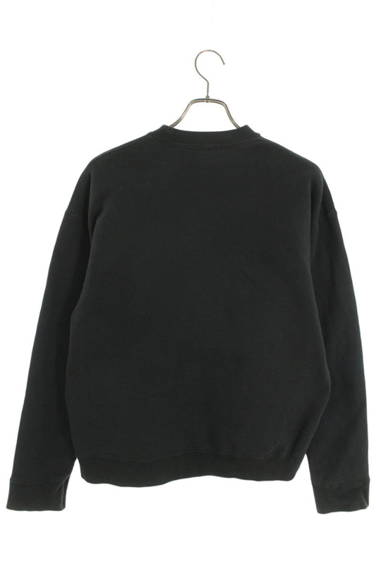ATON Garment-Dyed Sweatshirt Dark Gray Size M