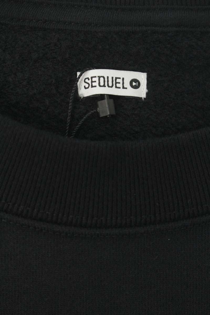 SEQUEL 24AW Simpsons Print Sweatshirt Black Size XL