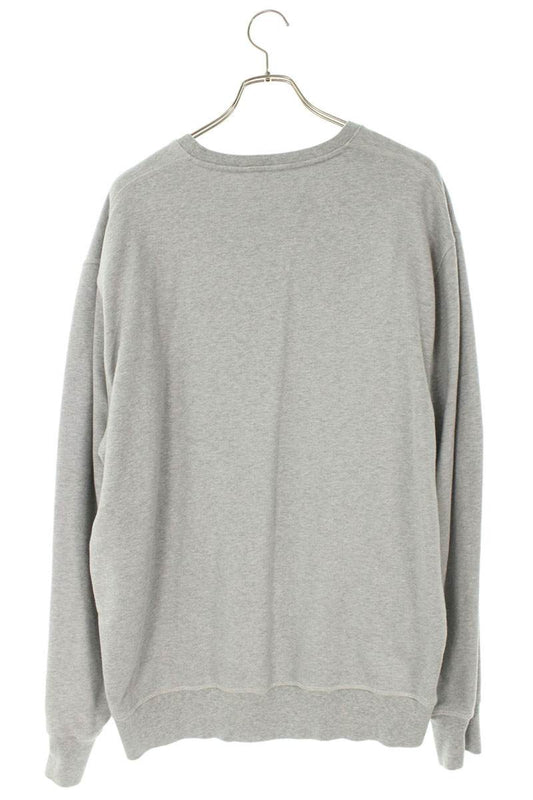 Alexander McQueen Logo Print Sweatshirt Gray Size XL