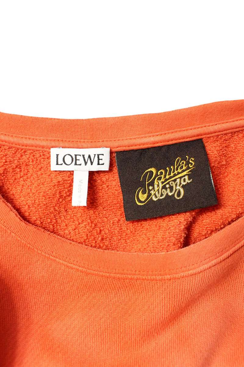 LOEWE Paula's Ibiza Logo Embroidered Sweatshirt Size L