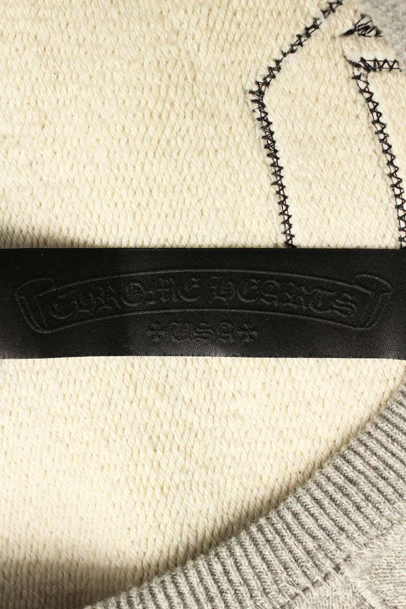 Chrome Hearts 7-11 CREW Back CH Logo Embroidered Size M