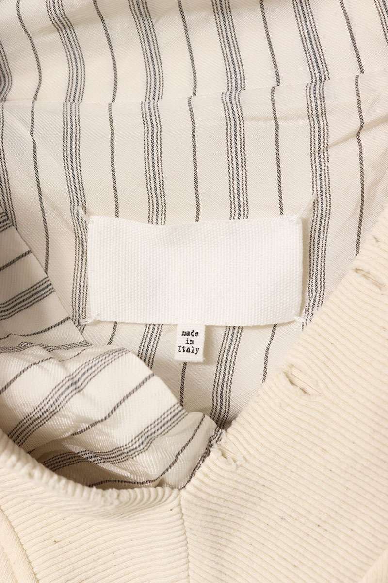 Maison Margiela 21SS Layered Destroyed Sweatshirt Size S