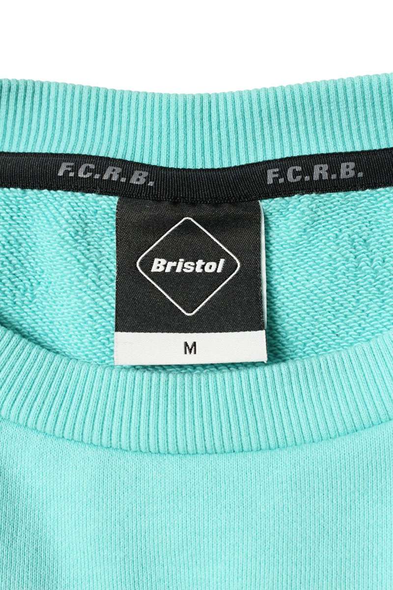 F.C.R.B Logo Print Sweatshirt Blue Size M