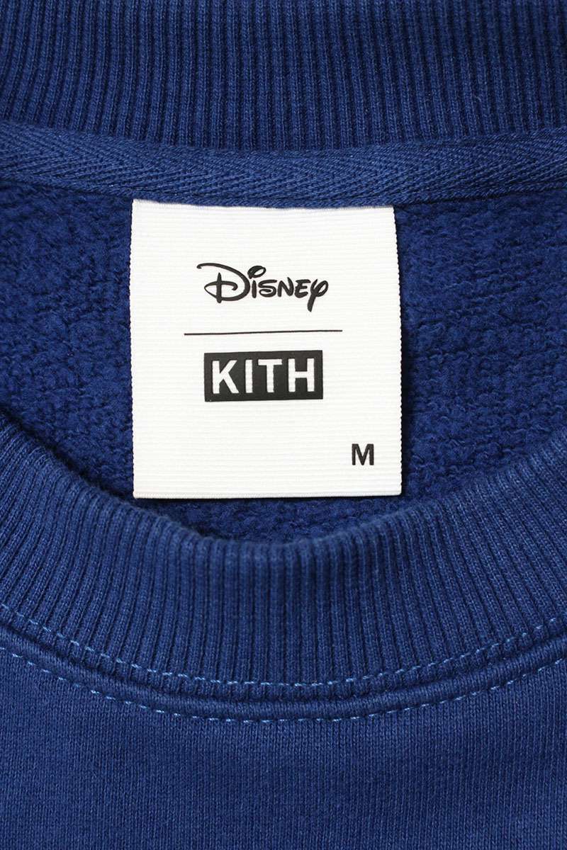 KITH Character Collab Logo Embroidered Sweatshirt Size M