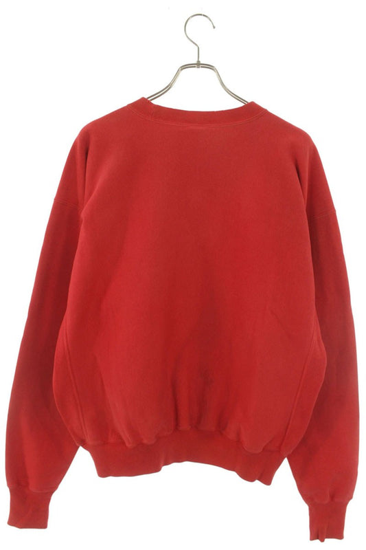 Saint Michael 23SS UNKNOWN PWR Vintage Sweatshirt Red Size M