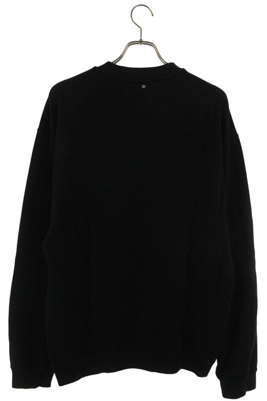 OAMC x Fragment Design Logo Print Sweatshirt Black Size S