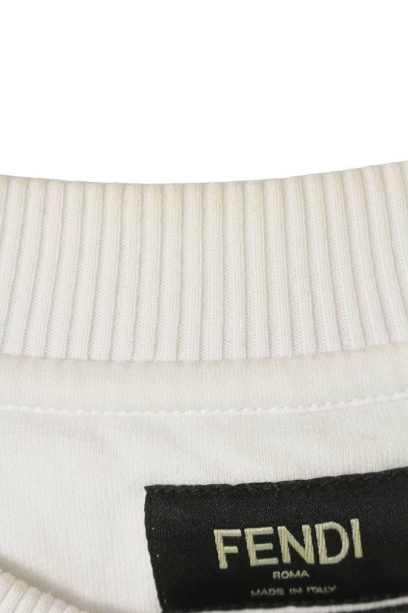 ANREALAGE x Fendi Logo Sweatshirt White Size M