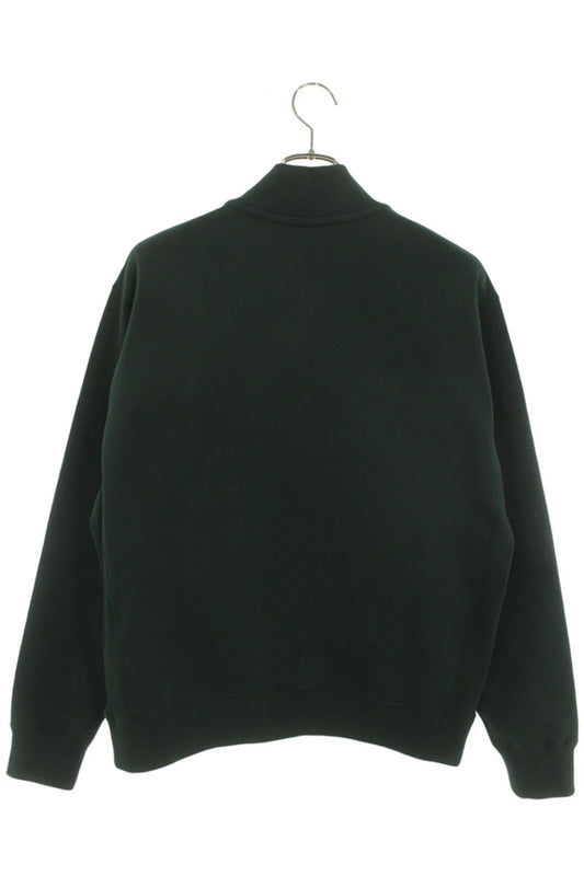 DIOR 26SS Cotton Zip Neck Sweatshirt Green Size S