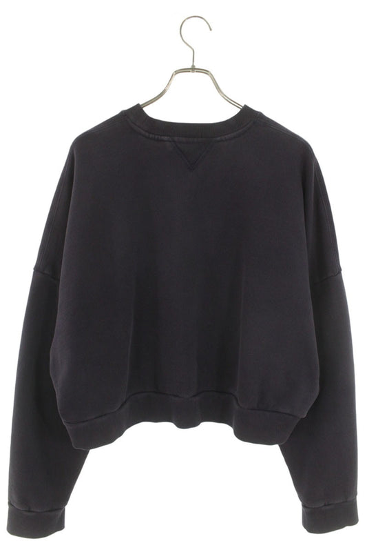 entire studios Box Crewneck Cotton Sweatshirt Blue Size XS