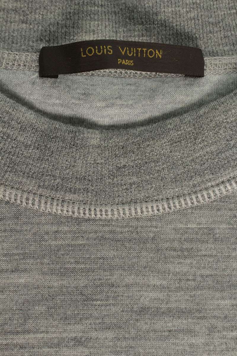 LOUISVUITTON 15AW x Christopher Nemeth Crewneck Gray Size M