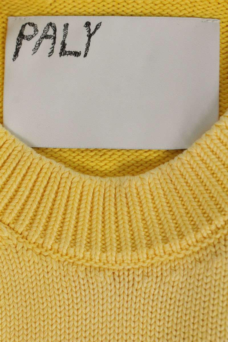 Paly Hollywood 26SS Front Patch Knit Sweatshirt Size M