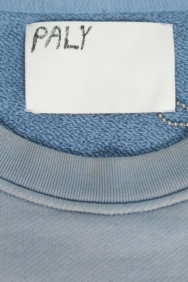 Paly Hollywood 26SS Graphic Print Sweatshirt Blue Size M