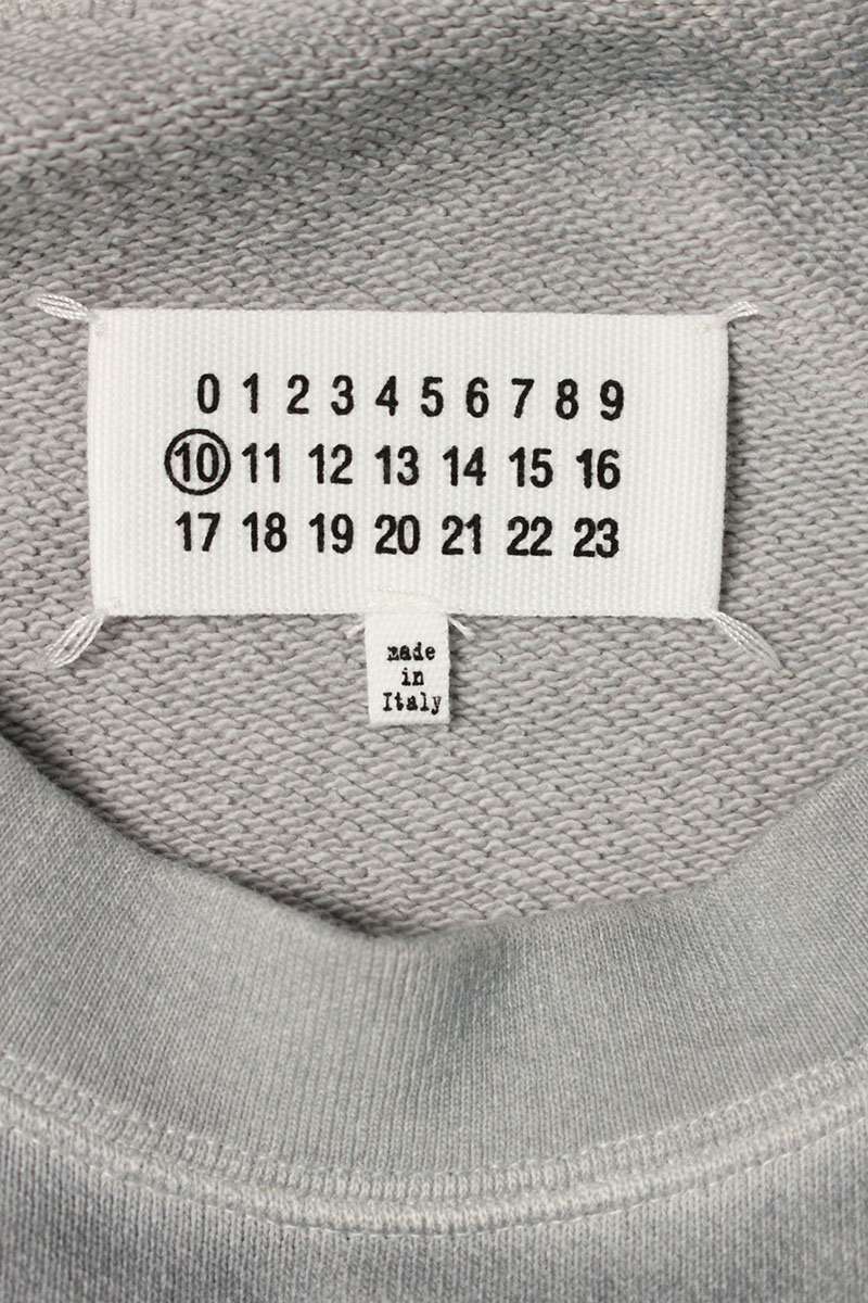 Maison Margiela Front Logo Embroidered Sweatshirt Size M