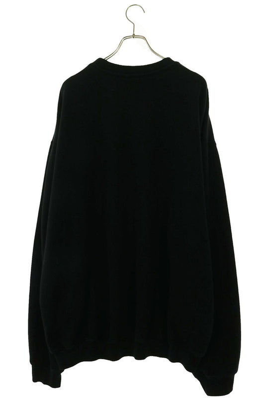 VETEMENTS 16SS Homage Logo Oversized Sweatshirt Black Size S