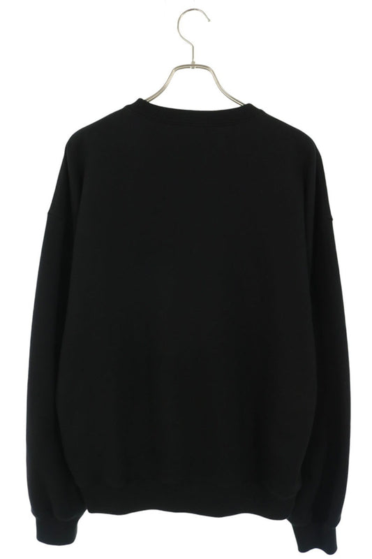 GUCCI 795510 XJHN8 Brushed Cotton Sweatshirt Black Size L