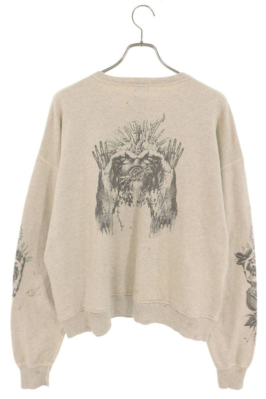 SAINT MICHAEL 22SS Distressed Crewneck Multi Size XL