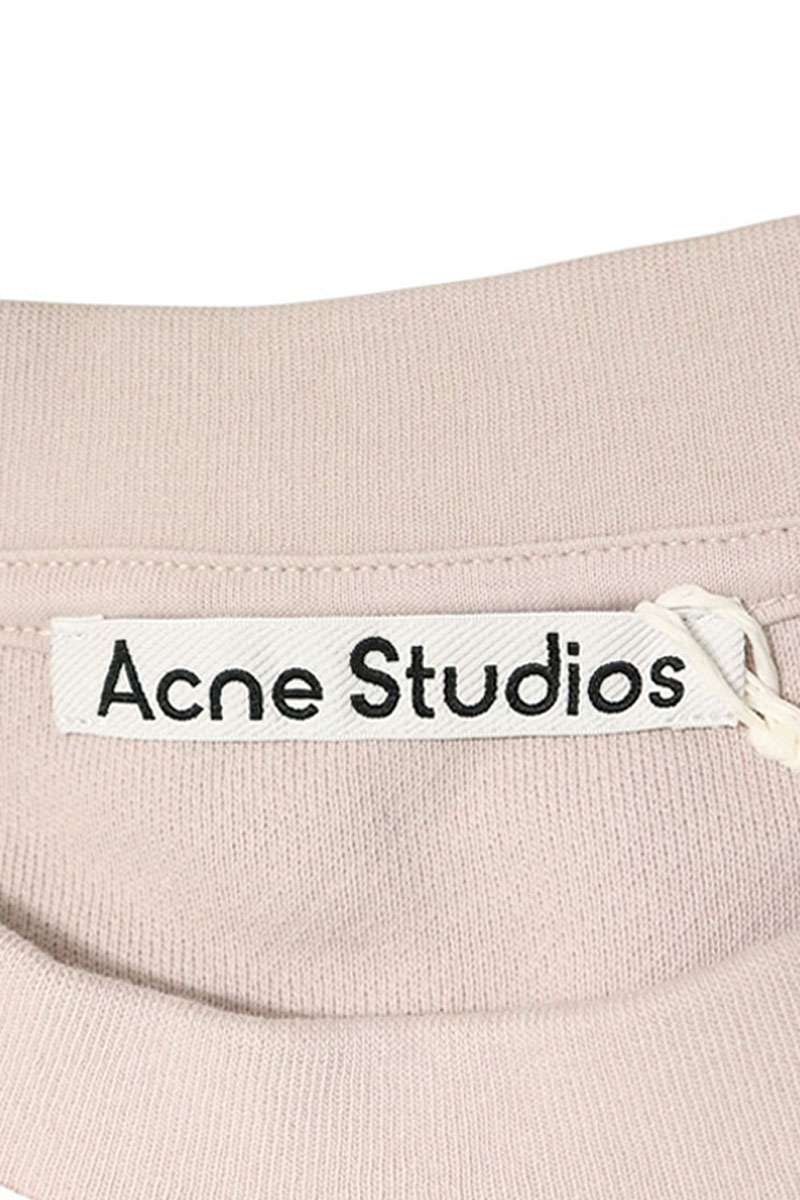 ACNE STUDIOS Half Sleeve Logo Embroidered Sweatshirt Size M