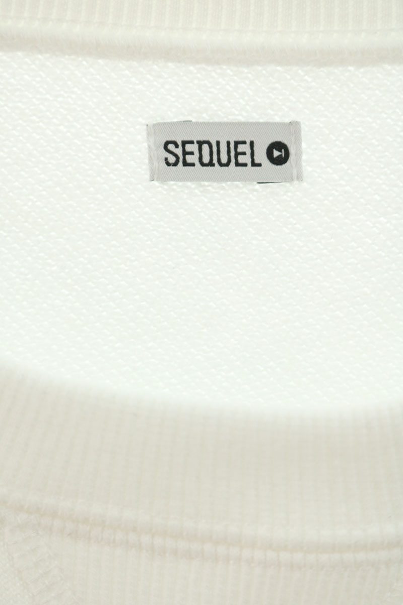 SEQUEL 25AW Santa Cruz Logo Print Sweatshirt White Size M