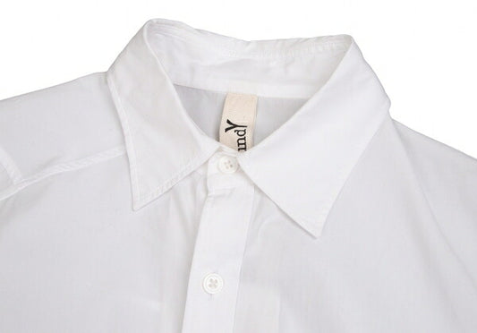 Ground Y Cotton Sleeve Panel Long Shirt White Size 1