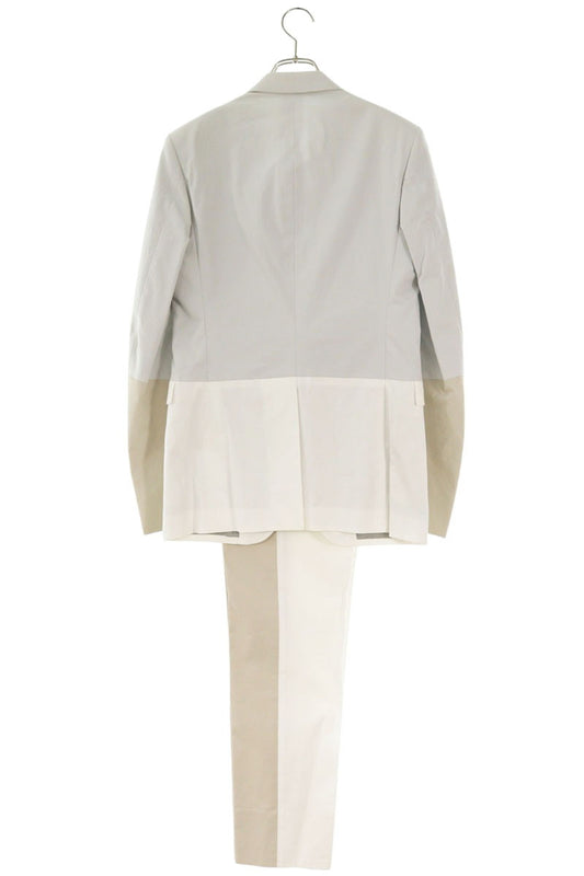 JILSANDER 08AW Panel Design Suit Set Gray/White Size S
