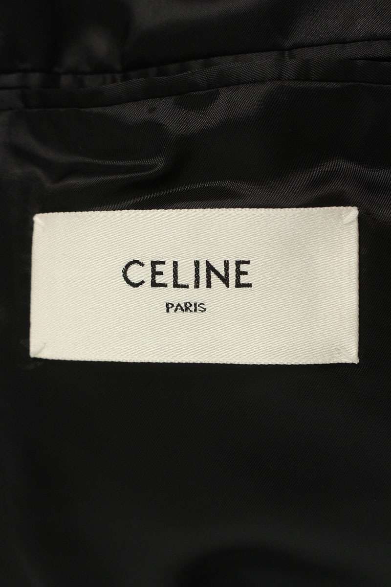CELINE Gray Wool 2-Button Suit Set Size 44