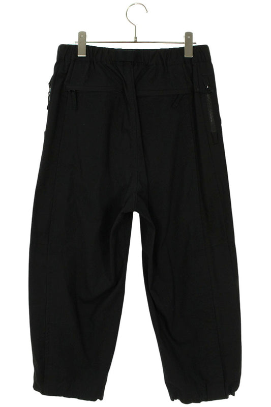 Sacai 21SS Cotton Oxford Belted Pants Black Size 28