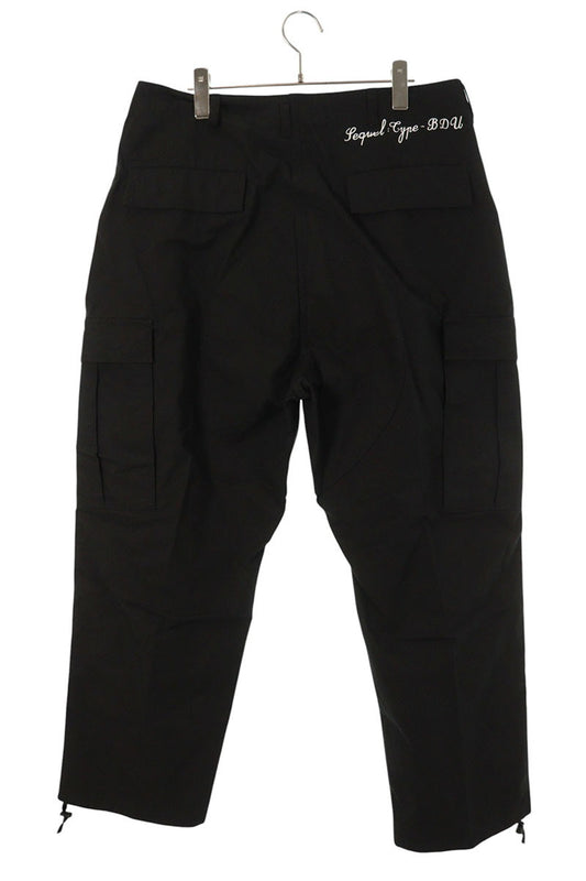 SEQUEL TYPE-BDU Cargo Long Pants Black Size 34