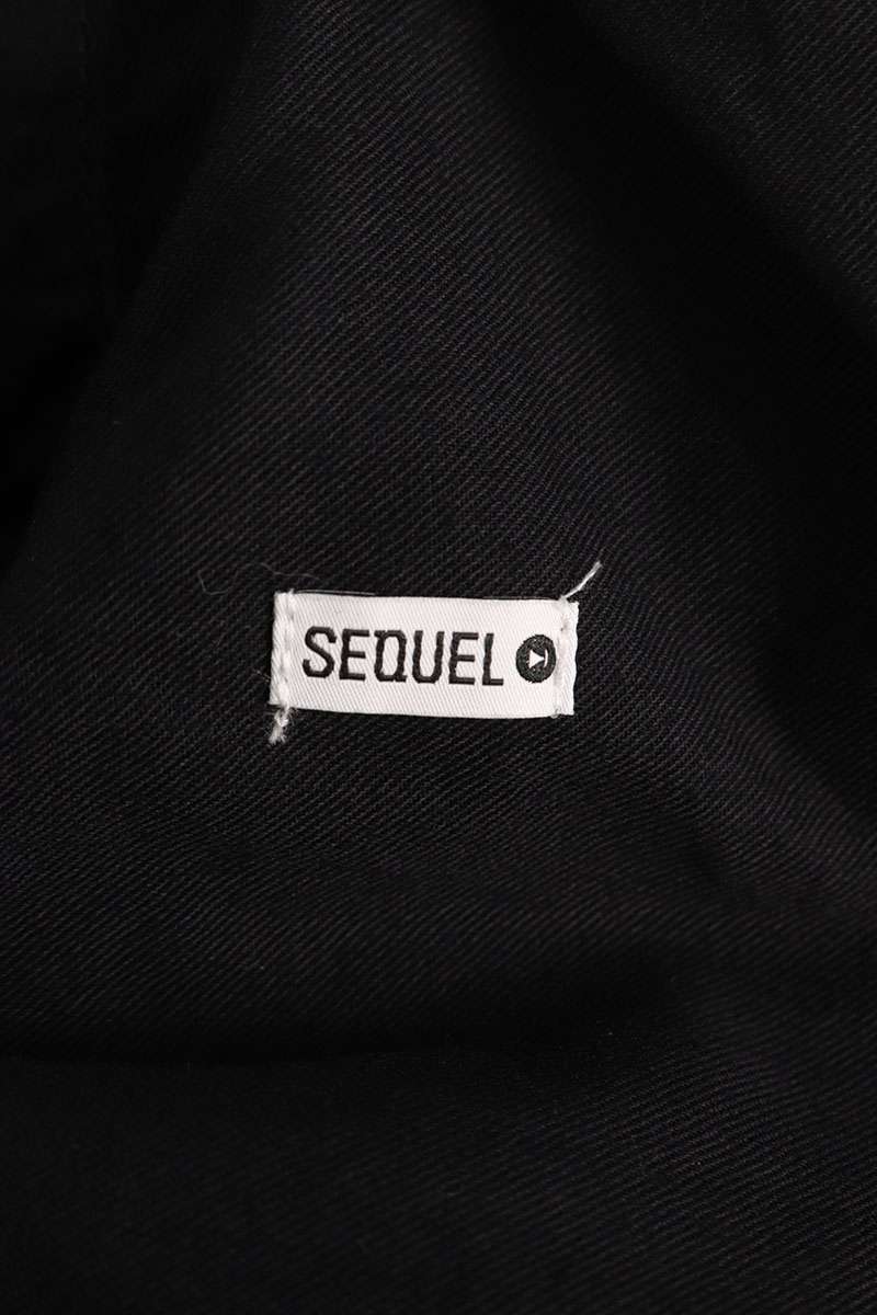SEQUEL TYPE-BDU Cargo Long Pants Black Size 34