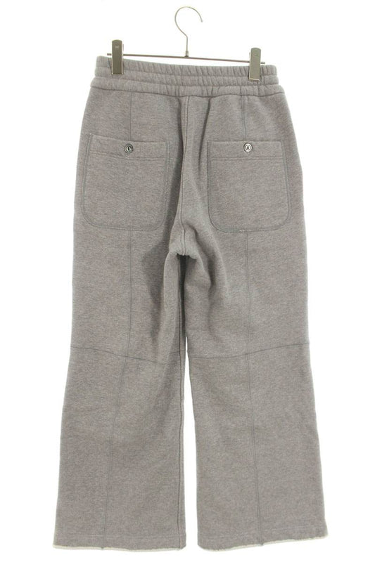 SUBLATIONS Sakura Oiled Panel Sweatpants Gray Cotton Size 28