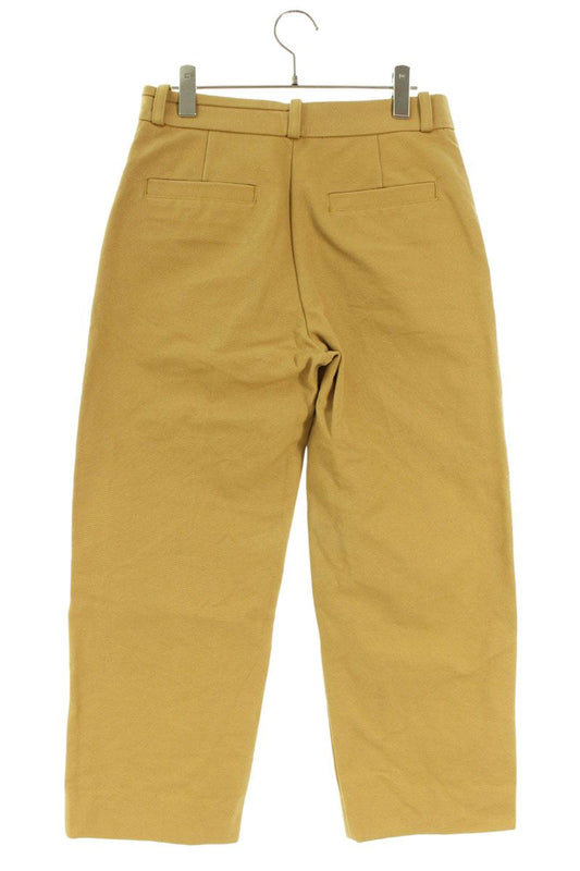 JACQUEMUS Yellow Cotton Trousers Size 32
