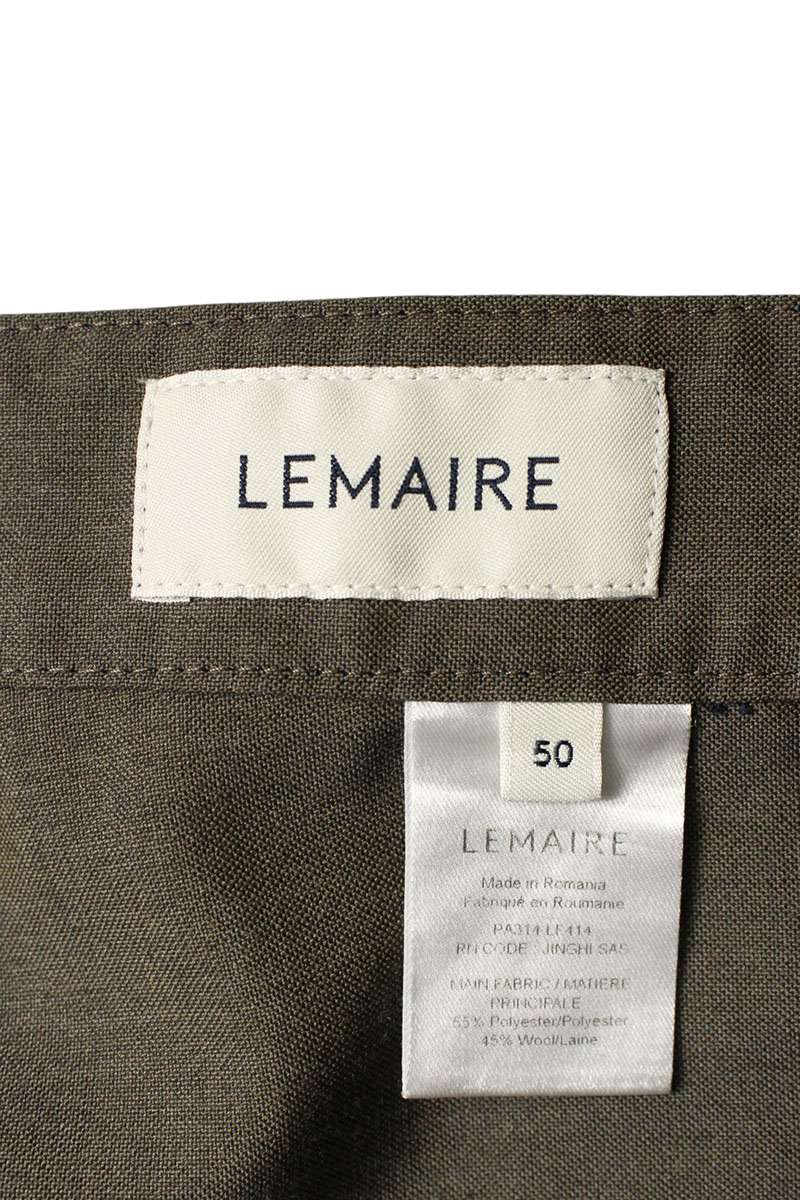 Lemaire Long Pants Gray Size 50