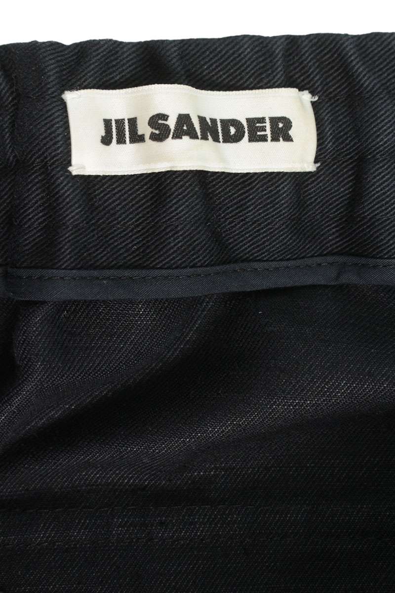 Jil Sander J45016 Cotton Long Pants Blue Size 32