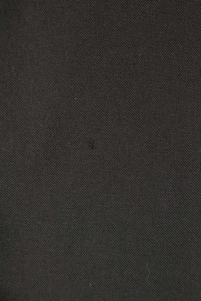 Marni Tropical Wool Trousers Black Button-Fly Size 33