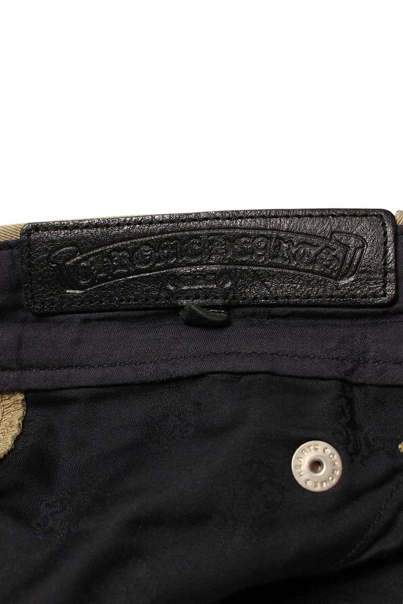 Chrome Hearts CARPENTER V2 Leather Patch Button-Fly Size 34