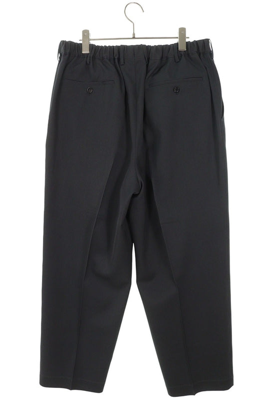 Graphpaper Wool Gabardine Tapered Pants Gray Size 34