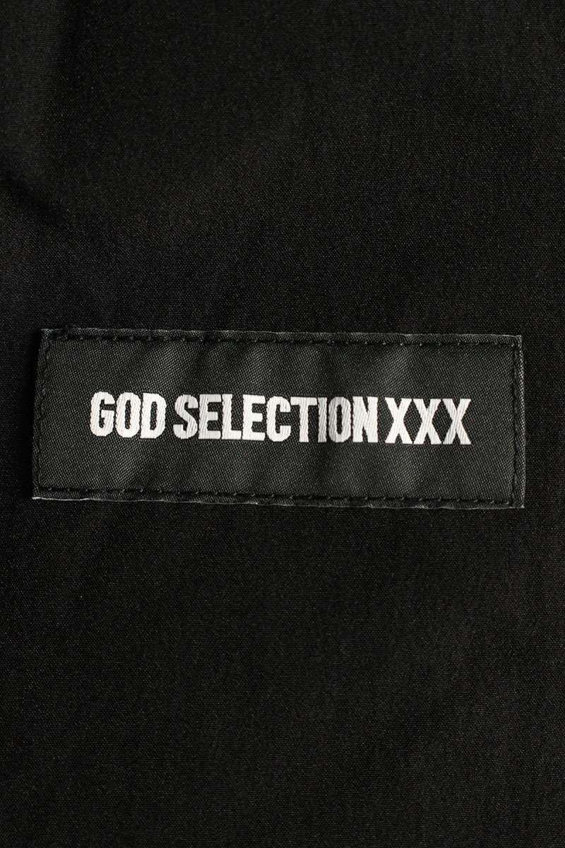 GOD SELECTION XXX Nylon BDU Cargo Pants Black Size 30