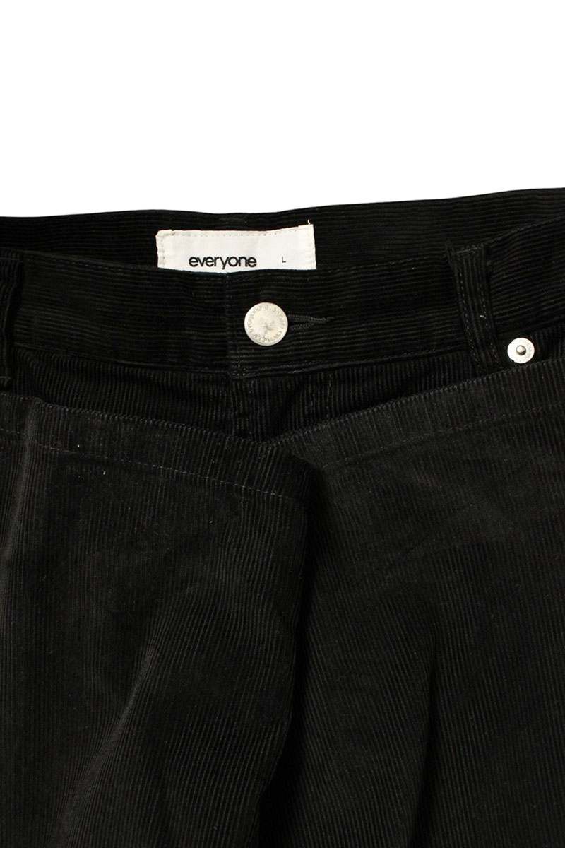 everyone EV25-PT41 Wide Straight Corduroy Trousers Size 34