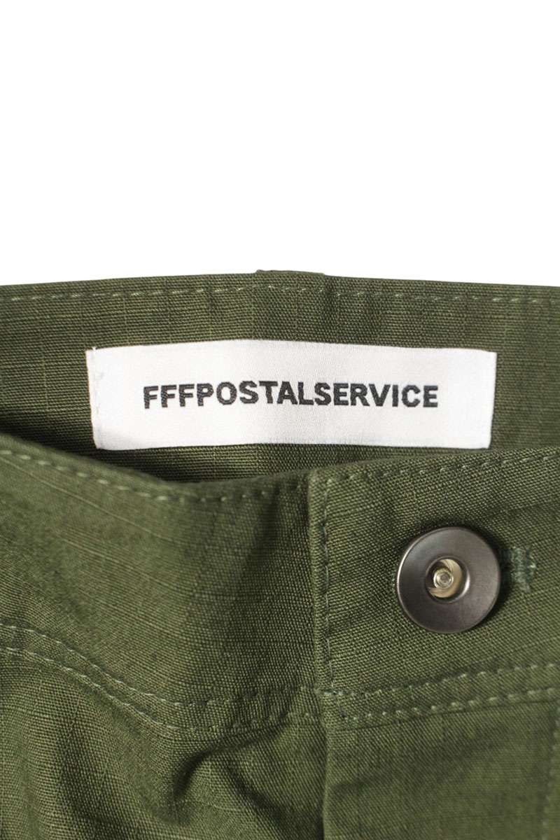 FFF POSTAL SERVICE 3-Way Zip Cargo Trousers Olive Size 34