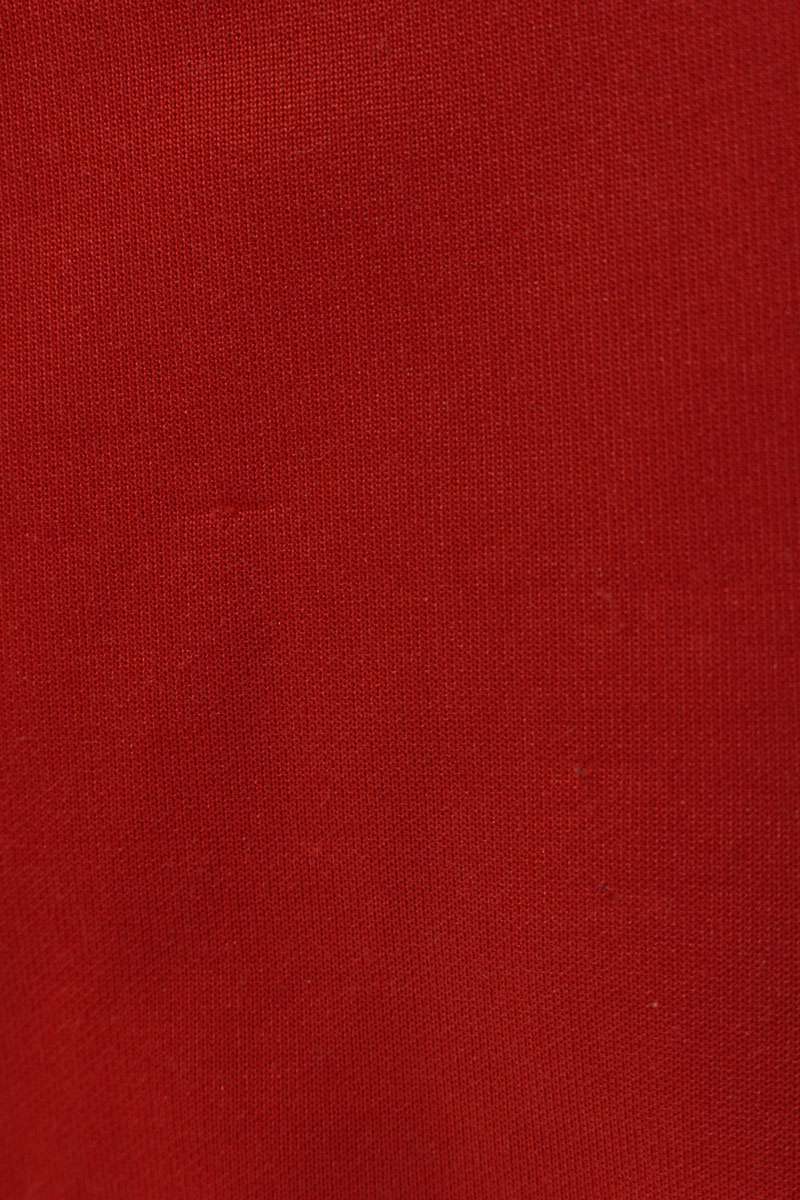 Burberry Red Black Cotton Blend Long Pants Size 28