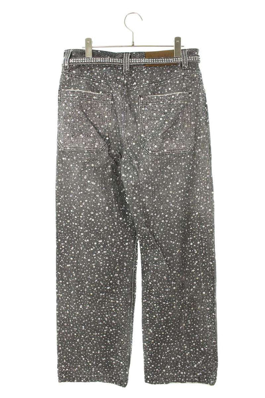 Birth Of Royal Child Swarovski Rhinestone Denim Size 30