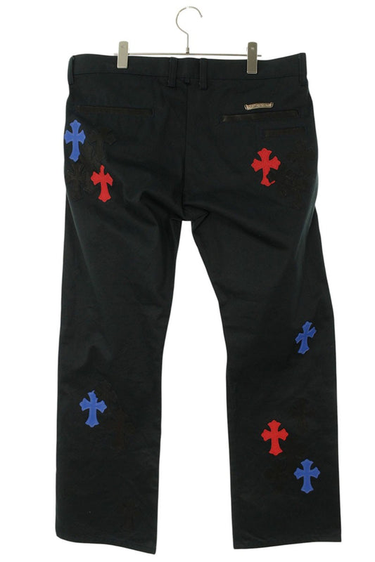 Chrome Hearts Multi-Color Cross Patch Chinos Size 36