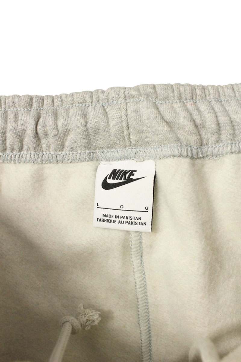 NIKE x Stussy Logo Embroidered Sweatpants Gray Size 34