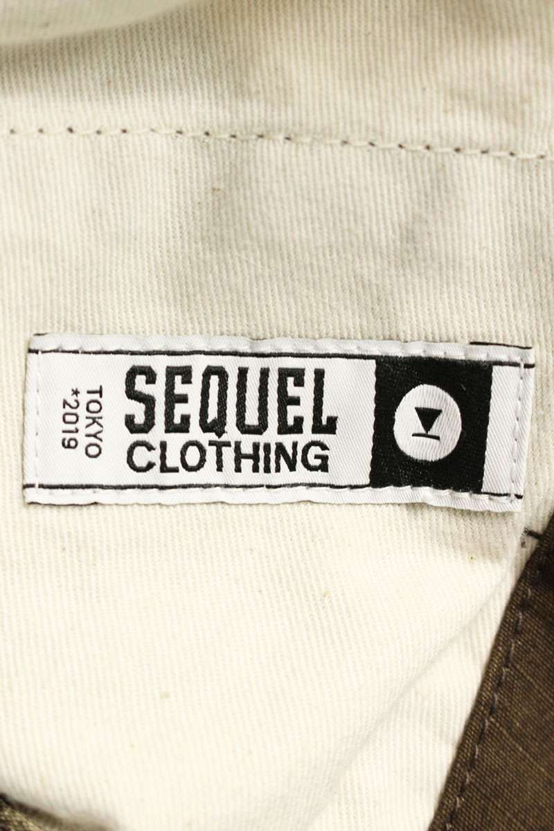 SEQUEL Green Cotton Camo BDU Cargo Pants Size 34