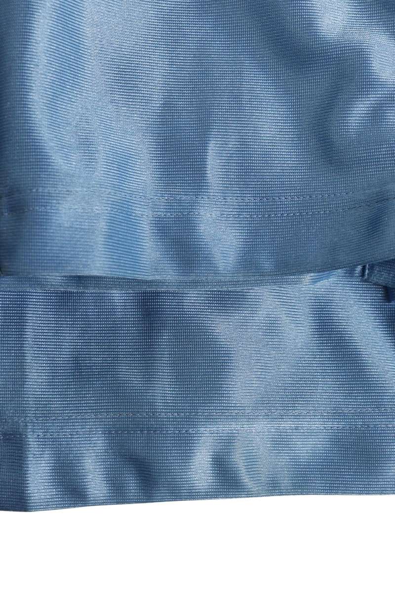 GUCCI Side Snap Button Track Pants Light Blue Size 30