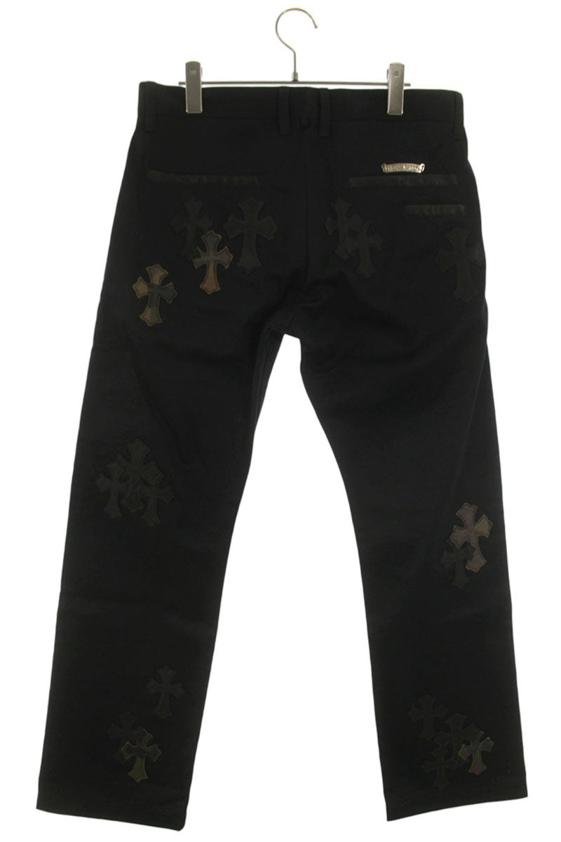 Chrome Hearts CHINOS CEM CRS PTCH Leather Chino Size 32