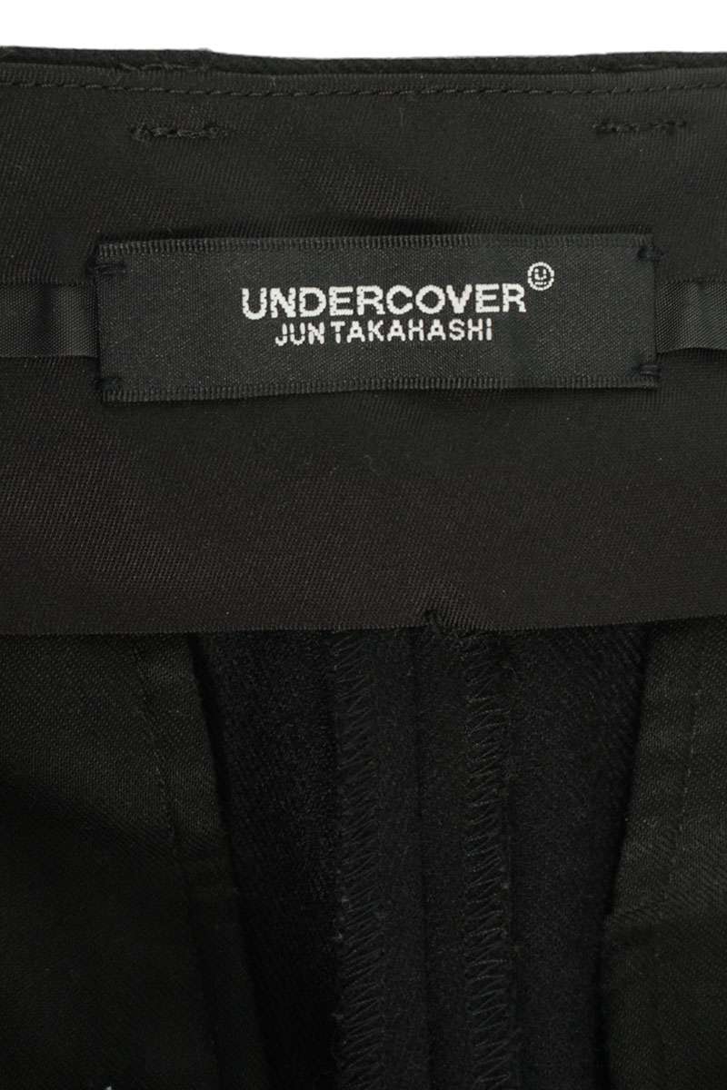 Undercover 24AW Wide Wool Long Pants Black Size 2