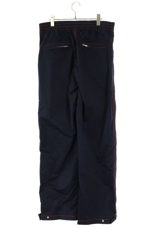 Bottega Veneta Nylon Long Pants Navy Red Size 34