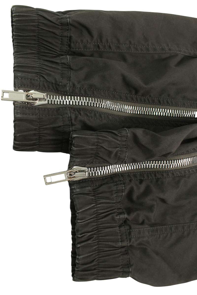 Rick Owens BAUHAUS CARGO TE Long Pants Gray Size 52