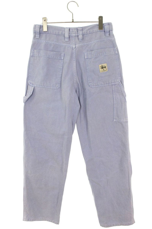 STUSSY Work Pant Canvas Double Knee Purple Size 28