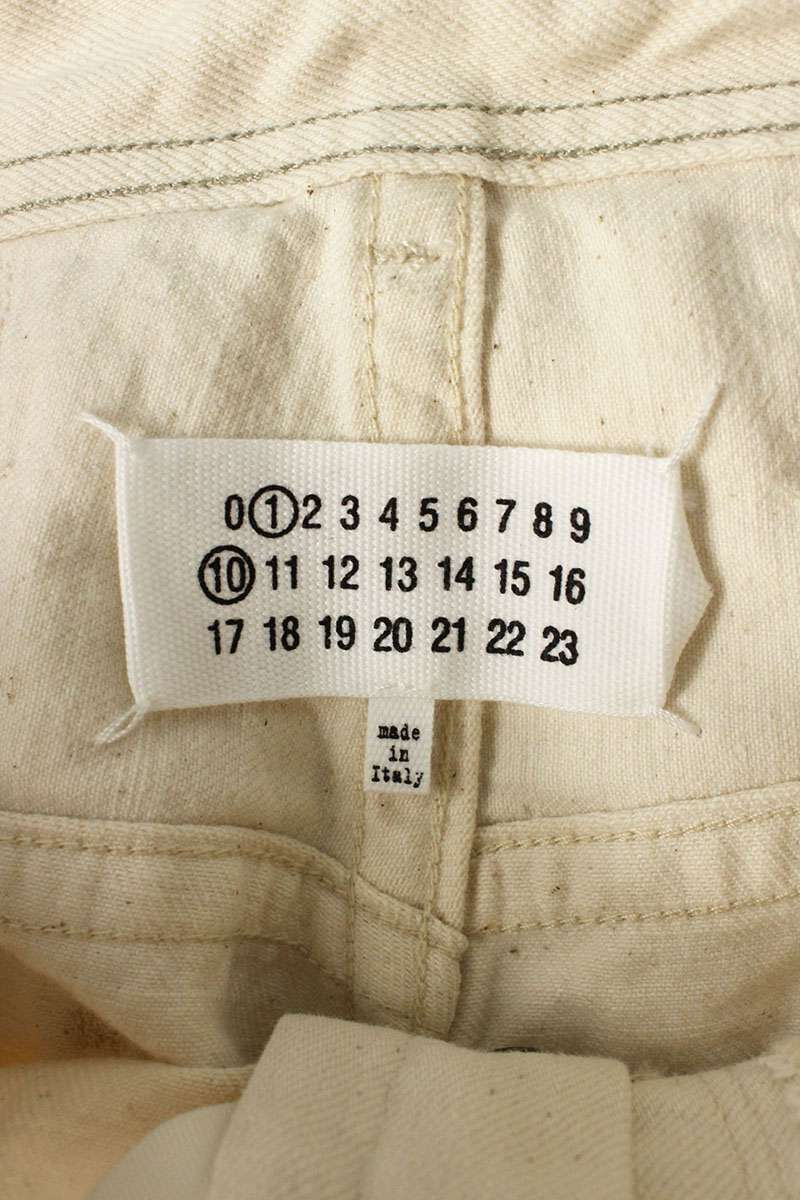 Maison Margiela 25SS Long Pants White Size 29